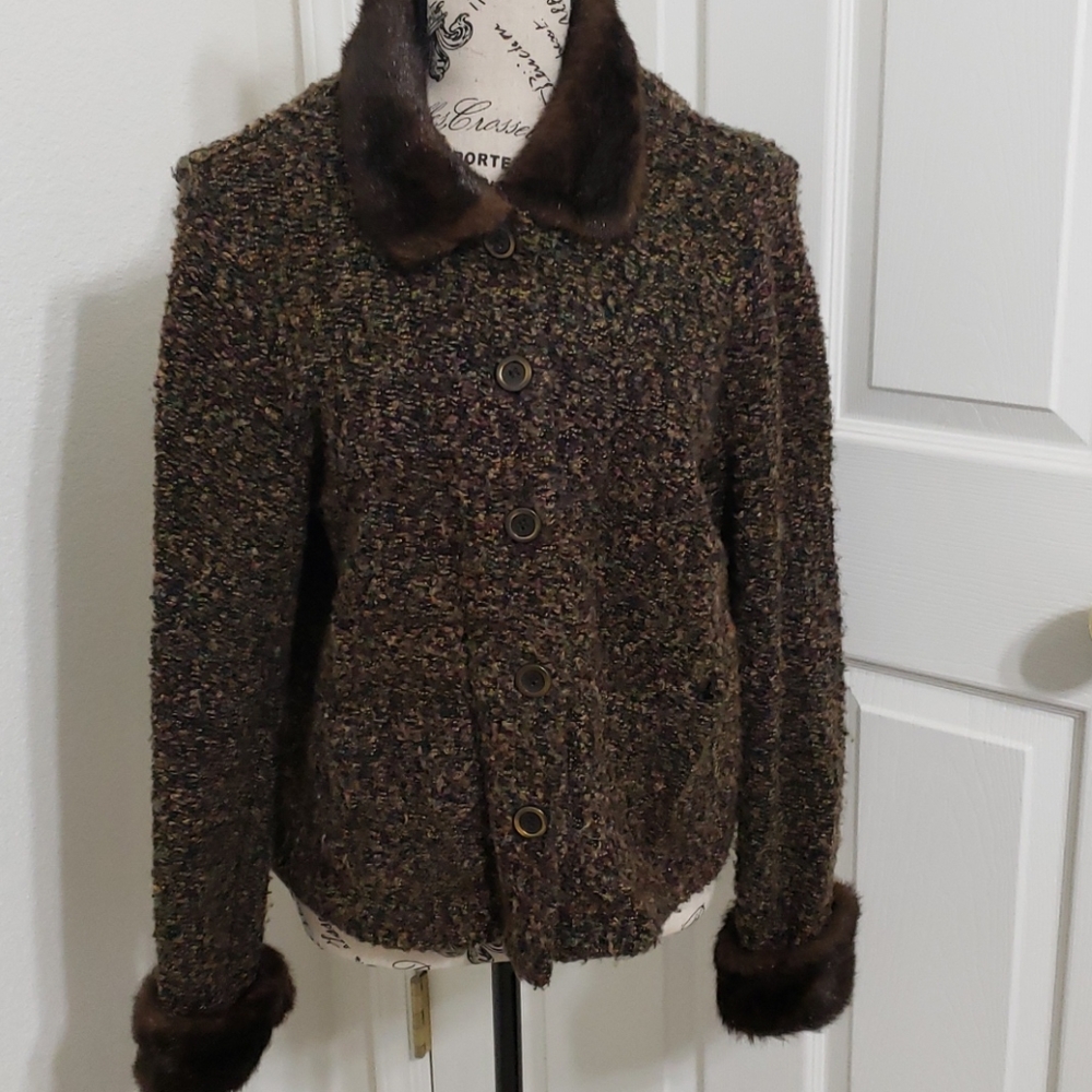 Cynthia Max sweater jacket